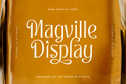 Magville Display, a Serif Font by Letterhend Studio (Thumbnail 1 of 9)