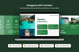 Modern Luxury Travel Presentation, a Presentation Template by twinstd