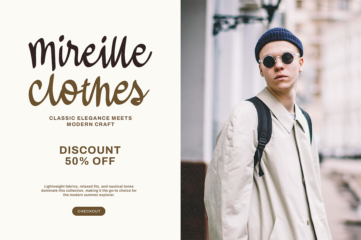 Brientsa Classic Script, a Handwritten Font by Portocraft (Photo 7 of 10)