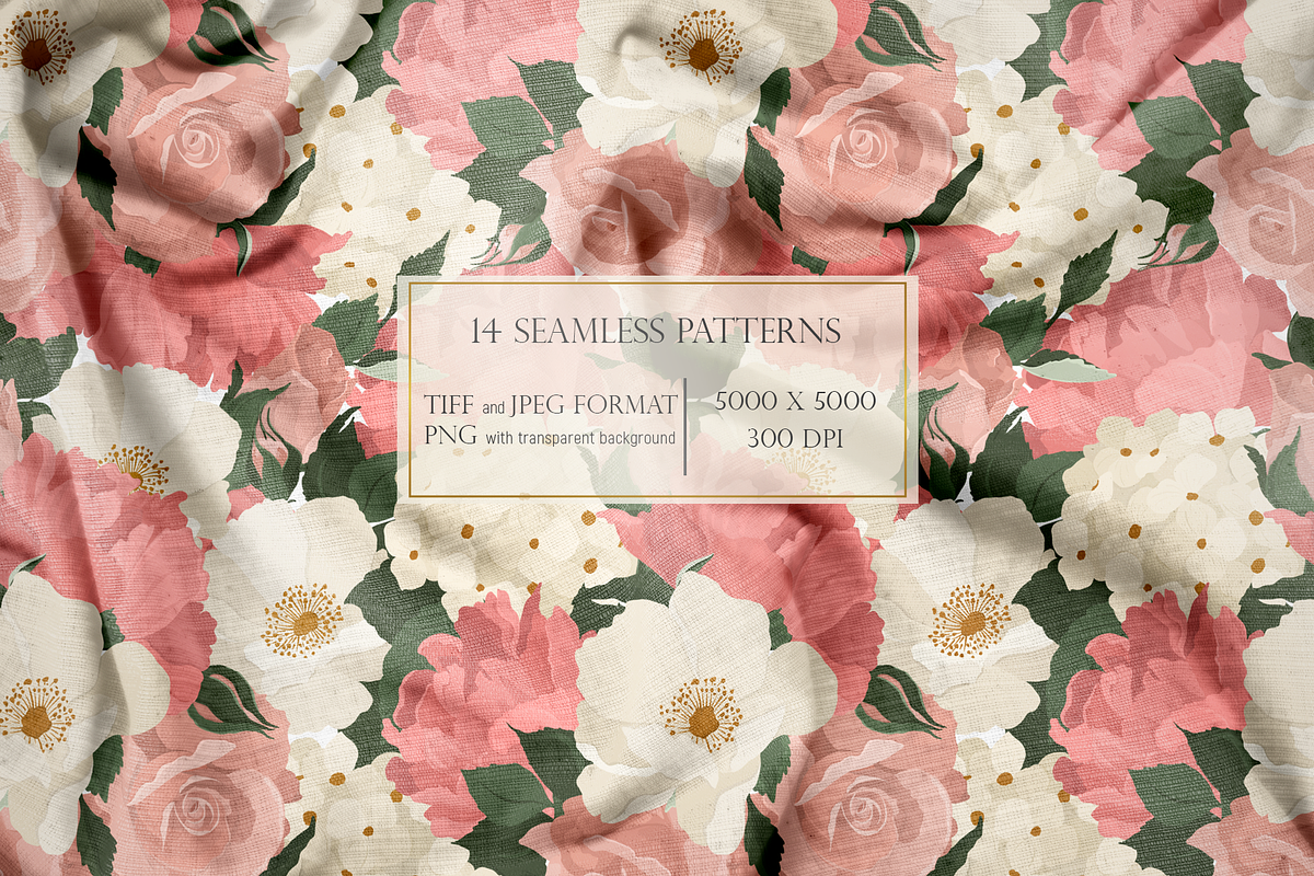 Secret Garden. Patterns Collection., a Pattern Graphic by Alena Zaytseva (Photo 3 of 10)