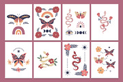 Mysterious Boho Clipart & posters, an Object Graphic by Sofico (Thumbnail 11 of 26)