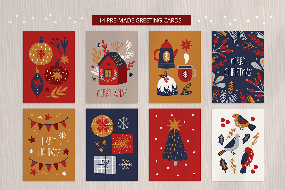 Christmas Kit #11, a Seasonal Illustration by miumiu (Photo 10 of 15)