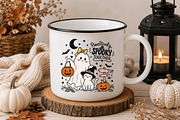 Cute Halloween Ghost & Cat PNG, a Seasonal Illustration by Designworld (Thumbnail 4 of 4)