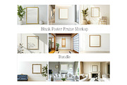 Posters Frames Mockup in Interior, a Templates & Theme by VetalStock (Thumbnail 1 of 13)