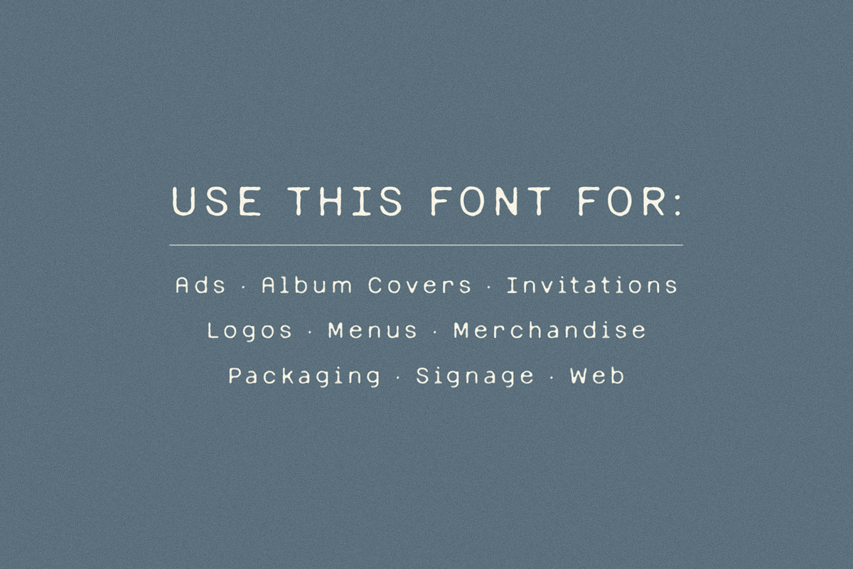 Quilt & Barley, a Sans Serif Font by Bruised Goods (Photo 11 of 13)