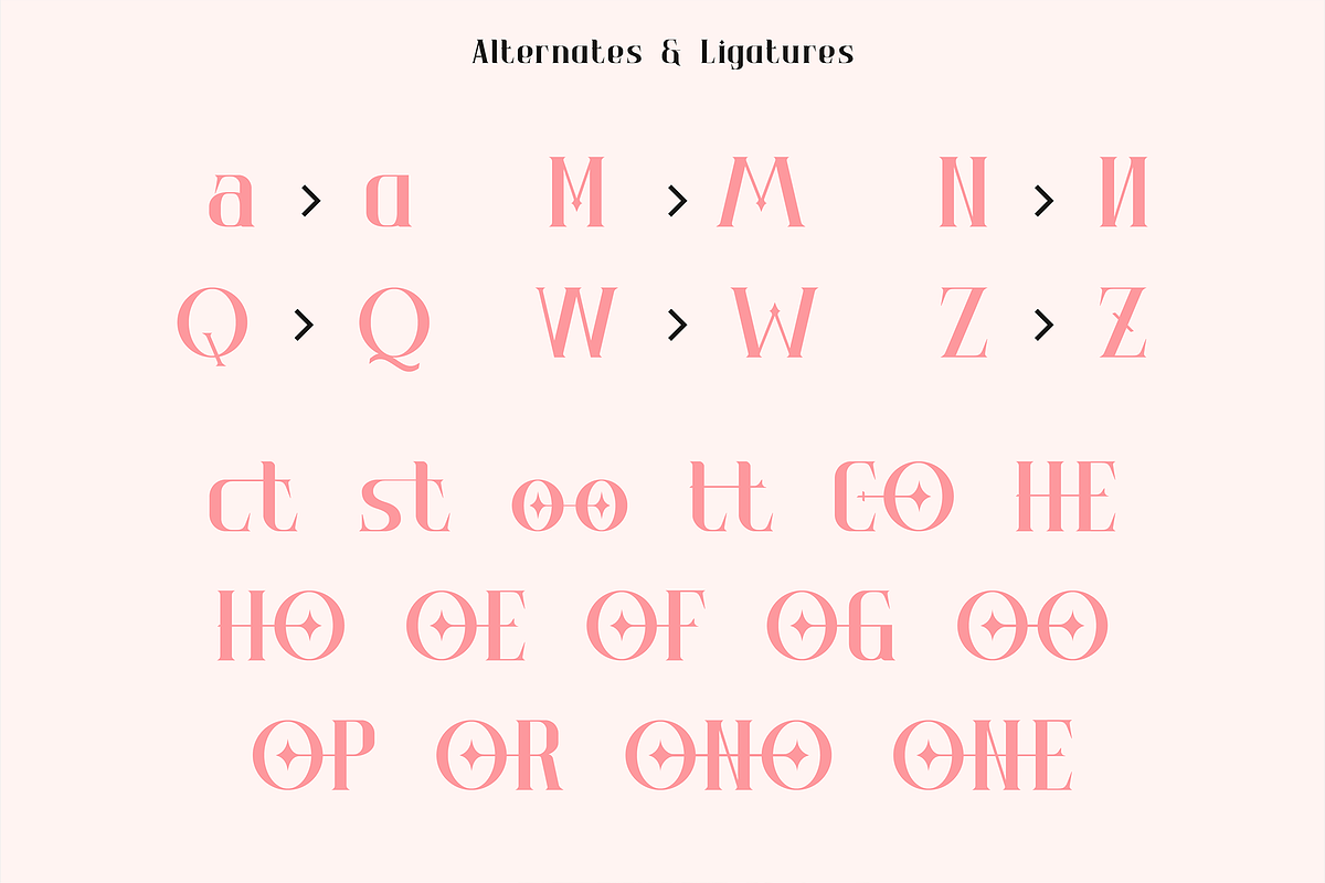 Garjita - Elegant font family, a Serif Font by ghozai studio (Photo 5 of 10)