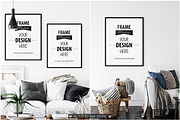 Frames & Walls Scandinavian Bundle-3, a Print Template by Yuri-U (Thumbnail 4 of 42)