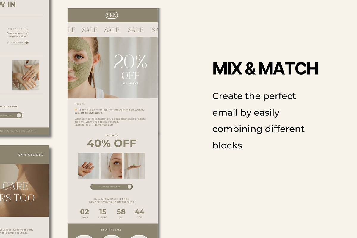 Email Marketing Newsletter Canva, a Marketing Template by Studio Suvelle (Photo 4 of 9)