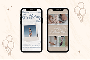 5 Happy Birthday Dad Photo Collage, a Templates & Theme by TemplateCastleStore (Thumbnail 7 of 9)