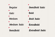 Montclair Classy Serif Family Font, a Serif Font by UICreative (Thumbnail 10 of 13)