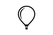 Hot Air Balloon Silhouette Bundle, an Illustration by Designer_Momina (Thumbnail 9 of 51)