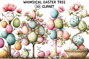 Whimsical Easter Tree Png Clipart, an Illustration by Creative Art (Thumbnail 1 of 8)