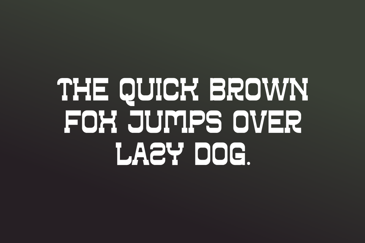 Tropical Wesrican - Western Font, a Slab Serif Font by Iqsiart Studio (Photo 5 of 6)