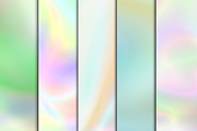 Holographic backgrounds, a Background Graphic by dotstudio (Thumbnail 3 of 8)