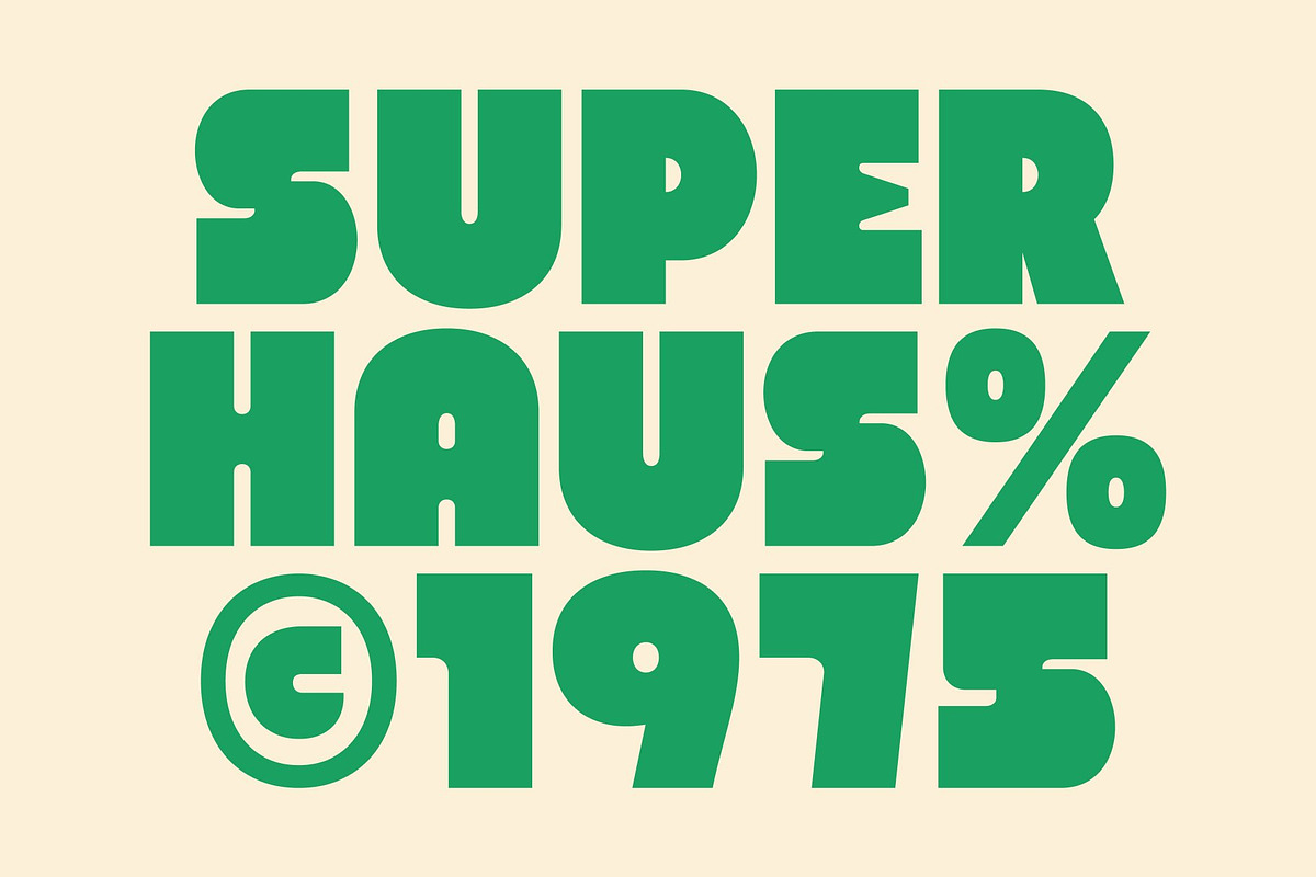 CS Gilon – Chunky Sans Font, a Sans Serif Font by Craft Supply Co. (Photo 8 of 8)