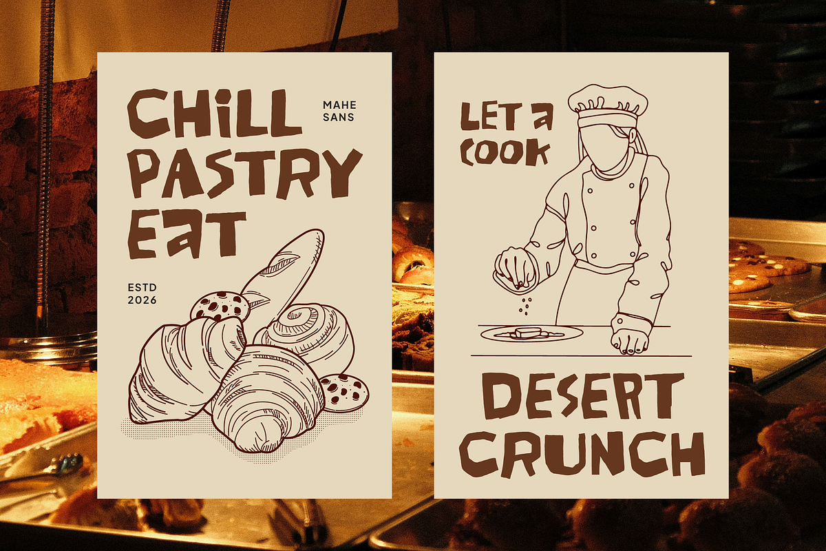 Agiro Brand – Playful Cutout Font, a Handwritten Font by Mahesans Co (Photo 2 of 10)