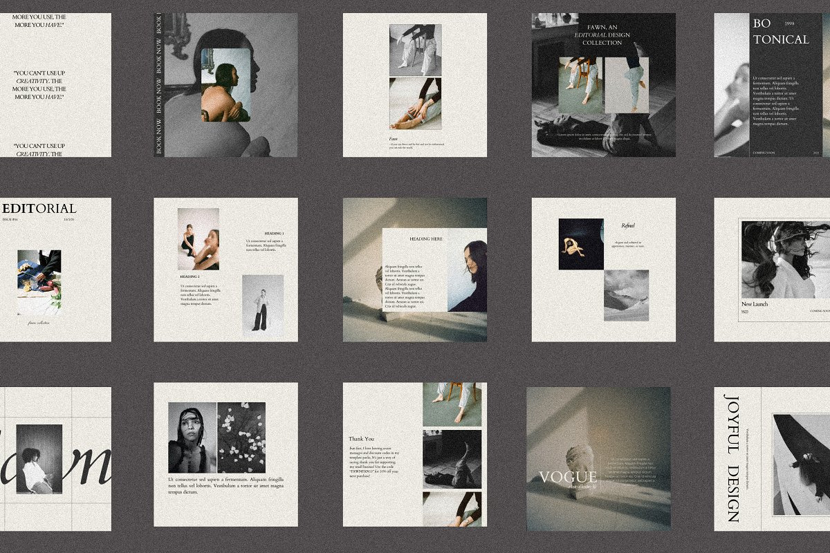 5 in 1 -Canva Social Media Templates, a Social Media Template by Alana Designed (Photo 6 of 10)