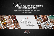 150 Medspa Social Media Templates, a Social Media Template by DesignsbyMariaStudio (Thumbnail 11 of 11)