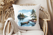 Fisherman Aesthetic Watercolor PNG, an Illustration by Pixels.Craft (Thumbnail 5 of 7)