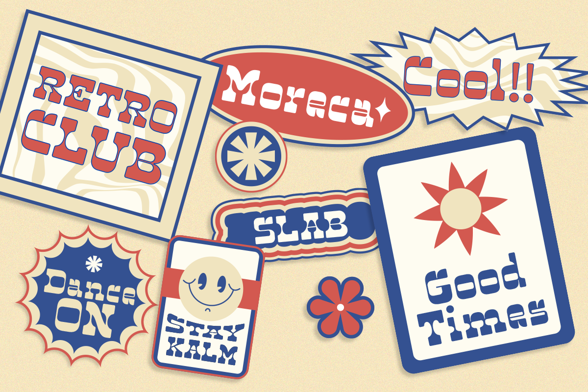 Moreca - Retro Slab Serif Font, a Slab Serif Font by Font Liner (Photo 6 of 10)