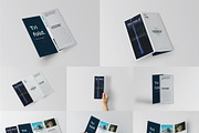 Trifold Brochure Mock-Up Set, a Print Template by Mockstore (Thumbnail 2 of 11)