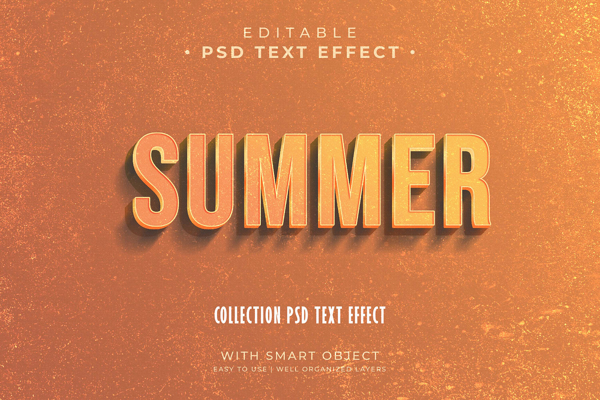 Vintage Retro Text Effect PSD, a Brushes & More by Antproject (Photo 4 of 5)
