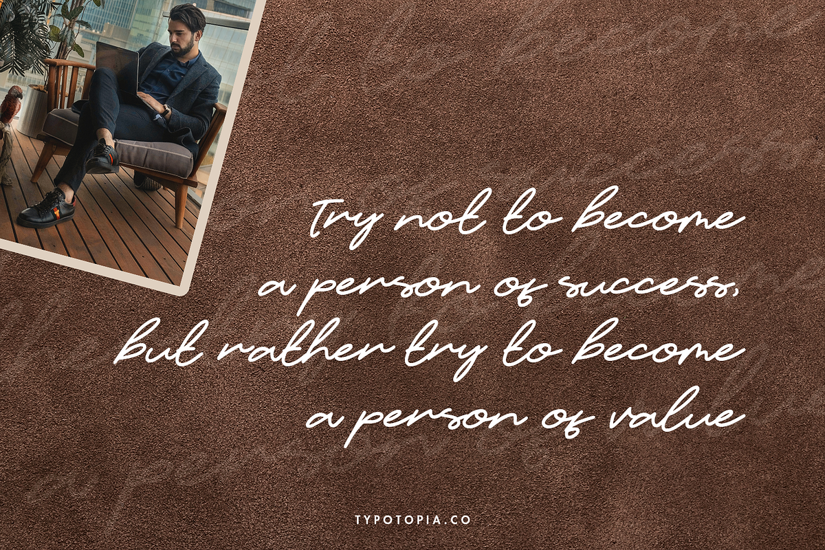 Candelia Script Font, a Script Font by edukka (Photo 6 of 8)