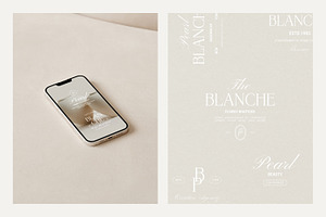 Blanche Logo Kit Logos Ai Eps Psd