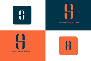 S, SS, Abstract Logo design, a Branding & Logo Template by art_creater