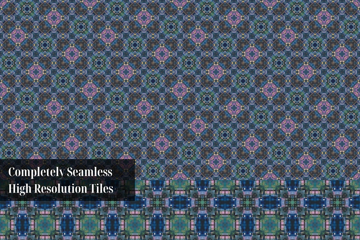 Deep Sea Siren Watercolor Patterns, a Pattern Graphic by Gen Aumonier (Photo 6 of 7)