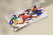 Women running and competing concept, a Person Illustration by Good Studio (Thumbnail 2 of 3)