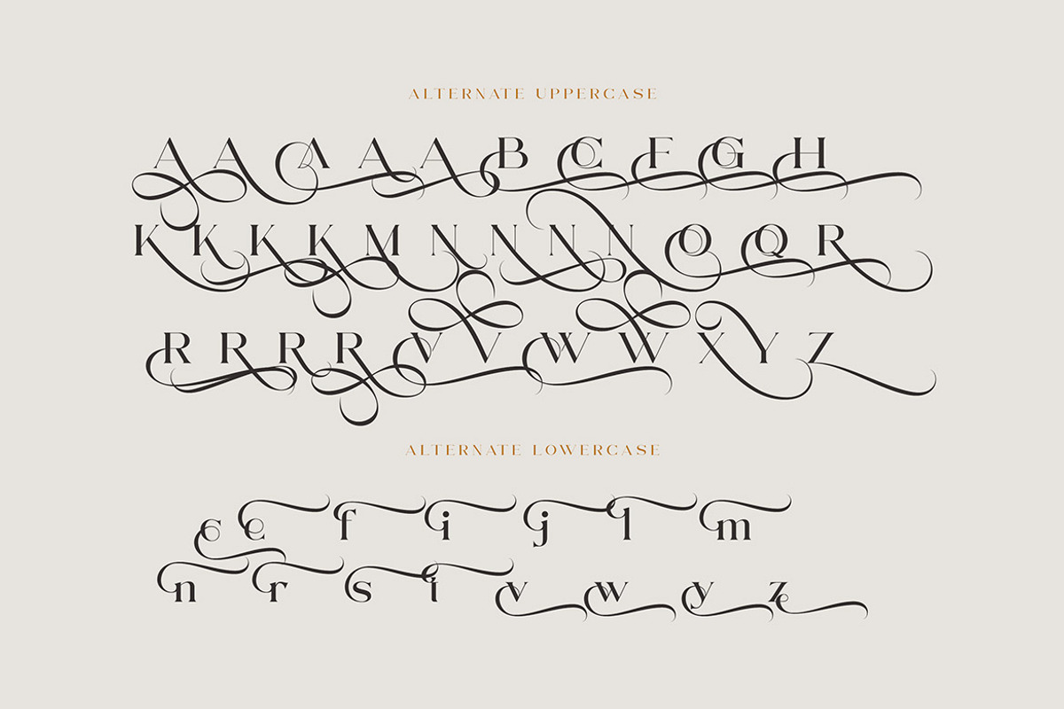 Trendy & Modern Fonts 3 - 10 Sets, a Sans Serif Font by Cruzine (Photo 23 of 47)