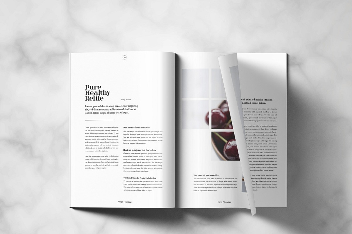 Vergo Magazine (2018 Edition), a Magazine Template by Bokuto (Photo 8 of 12)