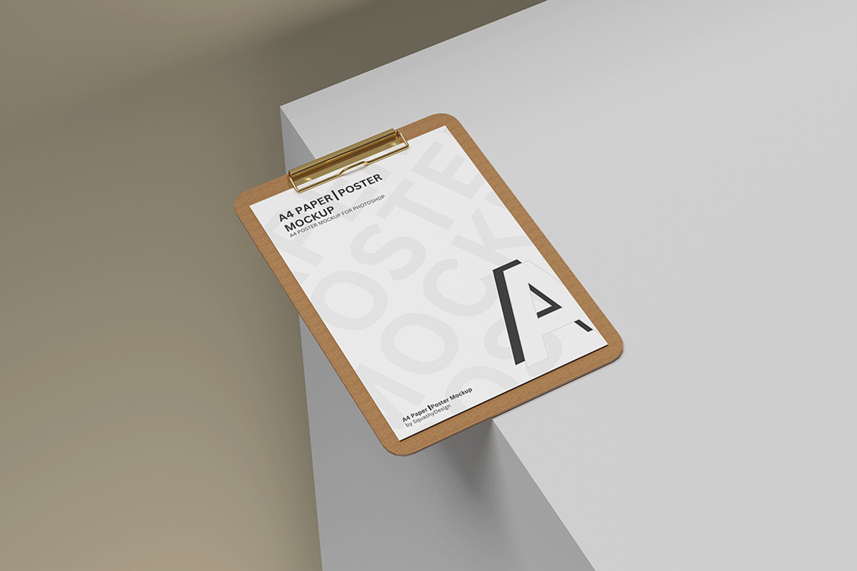 Clipboard Mockup, a Pens & Pencil Mockup by Squashy Creative Studio (Photo 2 of 5)