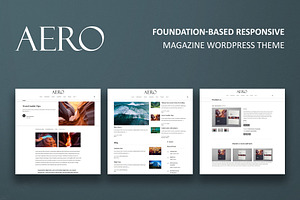 Aero - Magazine WordPress Theme