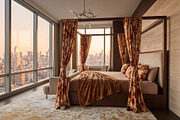 Floral Pattern in Warm Golden Tones, a Pattern Graphic by texvogue (Thumbnail 7 of 13)
