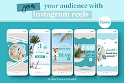 800 Canva Travel Templates, a Social Media Template by Oh So Social Boutique (Thumbnail 6 of 7)