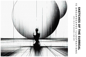 Sketches of the Surreal, a Decorative Illustration by Digital Art Creations
