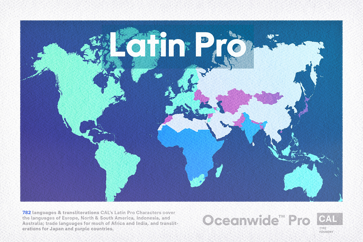 Oceanwide Pro Family, a Sans Serif Font by California Type Foundry (Photo 8 of 13)