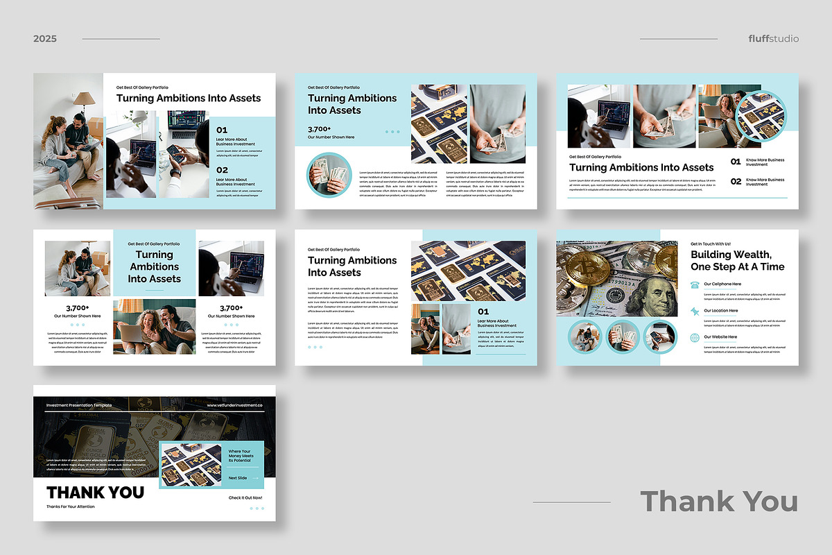 Investment & Financial Powerpoint preview 4