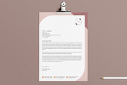 Letterhead Template Word, a Stationery Template by ResumeDevisers (Thumbnail 6 of 7)