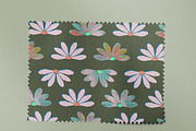 Geo Daisy Watercolor Pattern, a Pattern Graphic by JESSIE BLOOM STUDIO (Thumbnail 4 of 6)