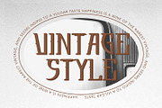 Lovazzu Stylish Vintage Typeface, a Serif Font by Maulana Creative (Thumbnail 2 of 7)