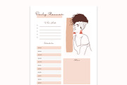 Minimalist Printable Planner, a Stationery Template by Nagore Rodriguez Design (Thumbnail 2 of 4)