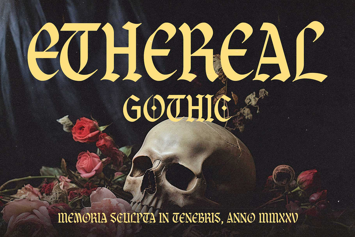 Braveson - Blackletter Style, a Blackletter Font by Arterfak Project (Photo 2 of 15)