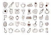 40 Food Icons, an Icon by meowu (Thumbnail 3 of 3)