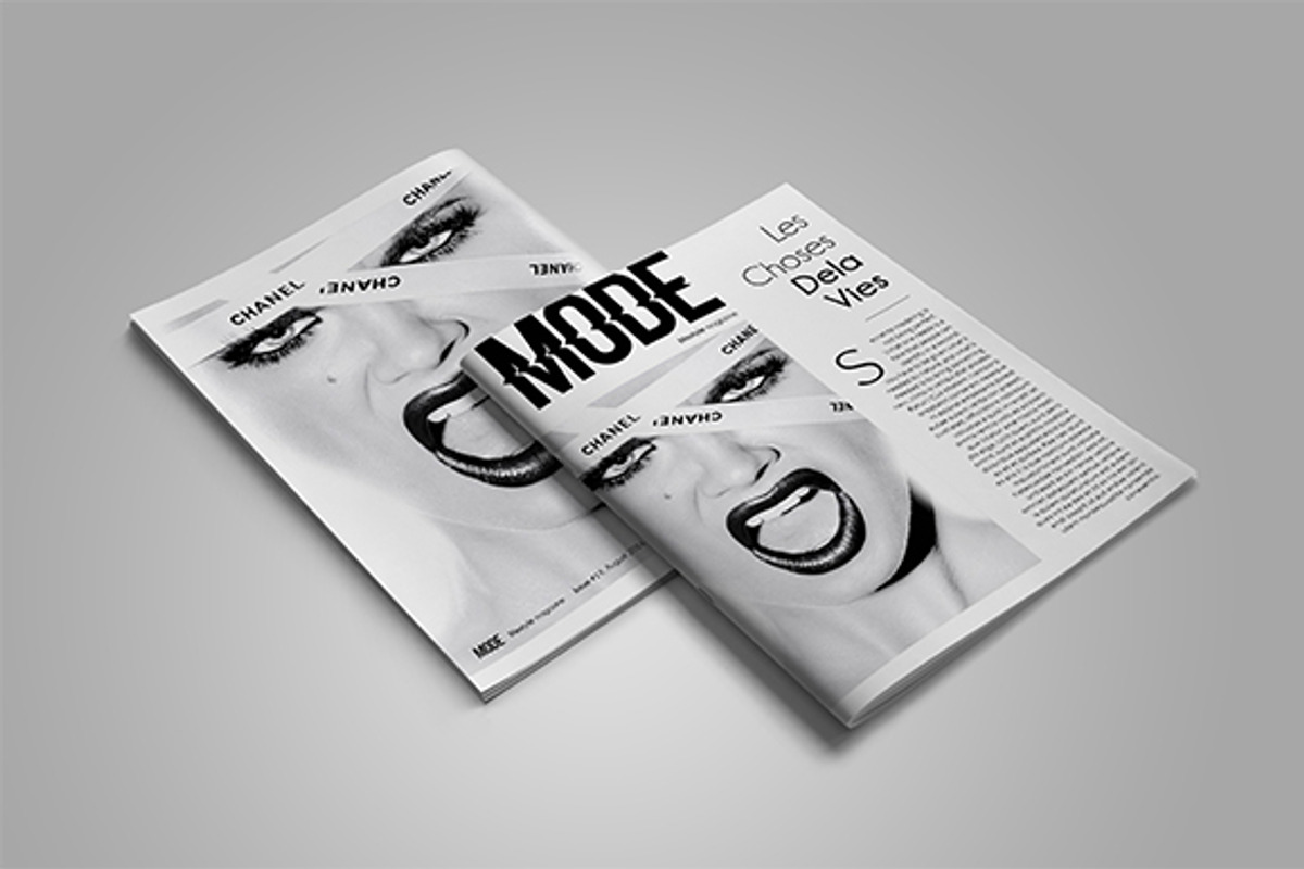 Mode Magazine, a Magazine Template by Bookrak Graphic Design (Photo 7 of 8)