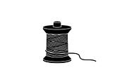 Sewing Thread Spool Silhouette, a Graphic by hafijul (Thumbnail 8 of 11)