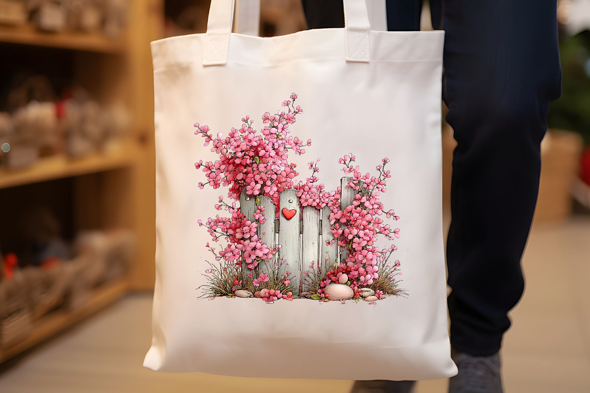 Whimsical Pink Spring Clipart Bundle, an Illustration by Designworld (Photo 4 of 7)