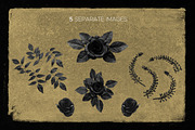 Noirose Wedding Design Set, an Object Graphic by lups design (Thumbnail 4 of 11)